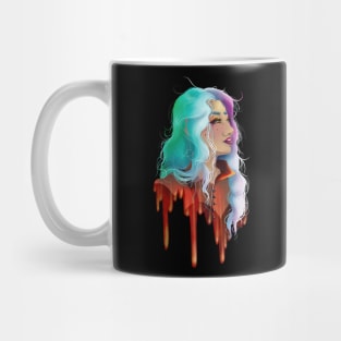 Drippy Dreamy Portrait Mug